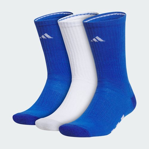 adidas BAA Graphic Cushioned 3-Pack Crew - Blue/White/Yellow - KL1901