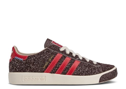 Brain Dead x adidas Forest Hills - Shadow Brown/Red/Cream White - JR7940