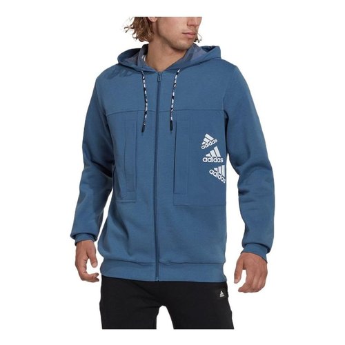 adidas BrandLove Fleece Full-Zip Hoodie - HL9379