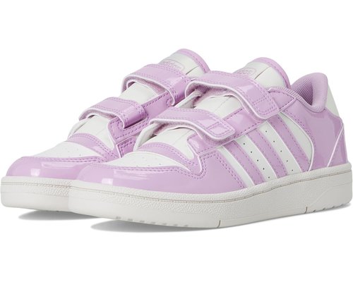 adidas Break Start Hook Loop Shoes - Bliss Lilac/Bliss Lilac/White - JR4073