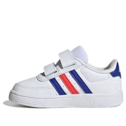 adidas Breaknet Lifestyle Court Two-Strap Hook-and-Loop - Cloud White/Lucid Blue/Bright Red - HP8971