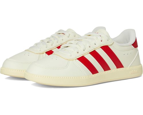 adidas Breaknet Sleek Big Kid White - Off White/Better Scarlet/Warm Vanilla - JQ3052