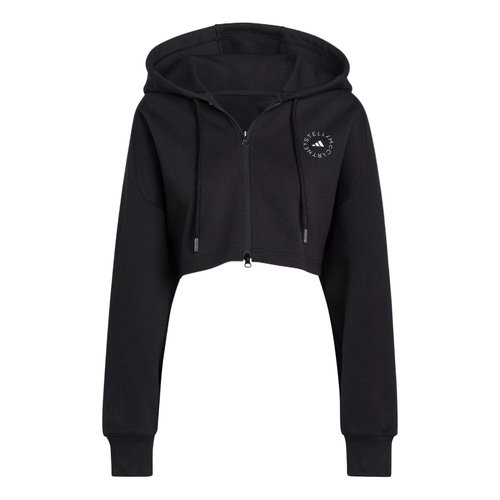 adidas by Stella McCartney Cropped Hoodie Asia Sizing - Black - H59962