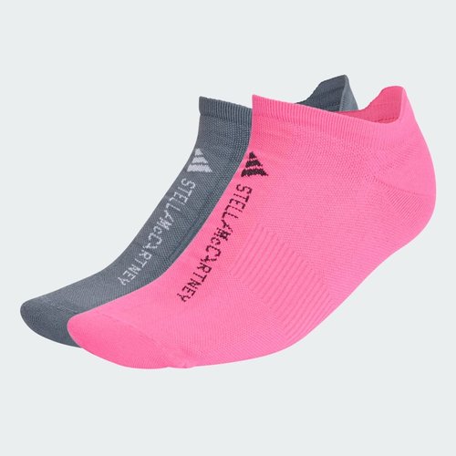 adidas by Stella McCartney Low Socks - Solar Pink/Black/Onix/White - KC4225