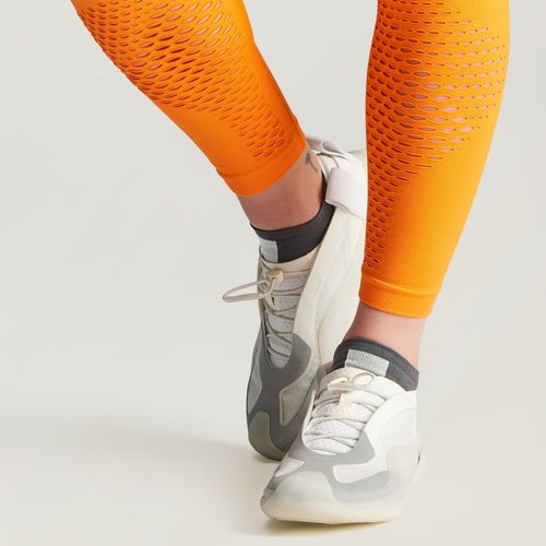 adidas by Stella McCartney Low Socks - Utility Black/Chalk Pearl/Dove Grey - IS9018