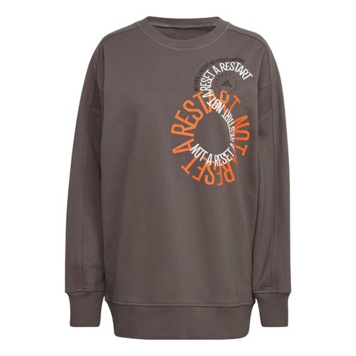 adidas by Stella McCartney Sportswear Sweatshirt - Grey/Brown - IB5889