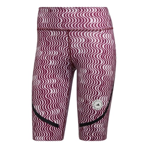 adidas by Stella McCartney TruePurpose Printed Cycling Leggings - Pink/Black - HI6044