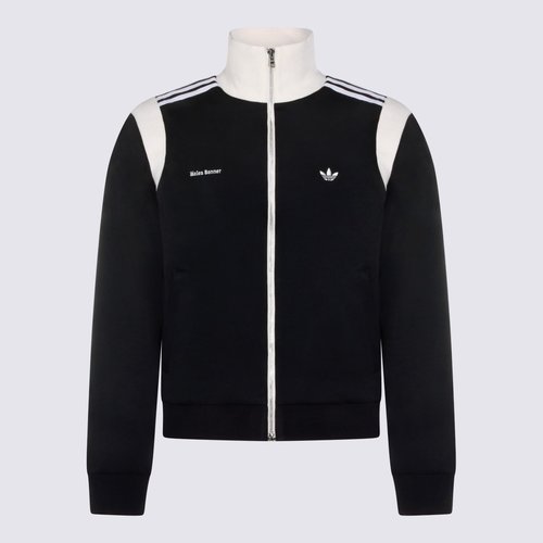 adidas x Wales Bonner Twill Zip Up Sweatshirt - Blue - KD0307