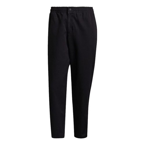 adidas C Twill Pant Solid Color Loose Straight Casual Pants/Trousers Autumn Black - H11371