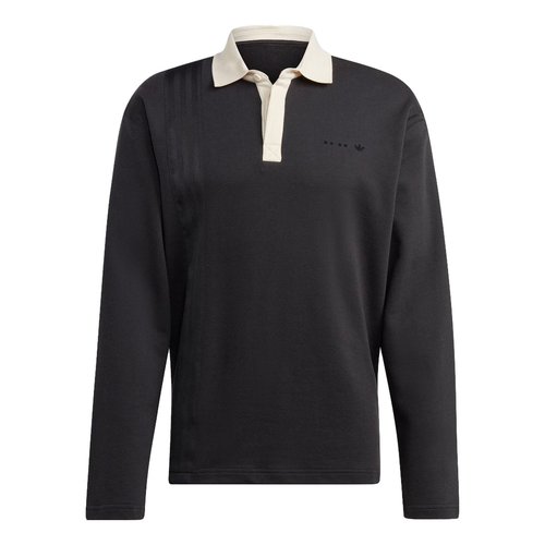 adidas Camisa Manga Longa Rugby Rifta Metro Polo Shirts - Black - IC8396