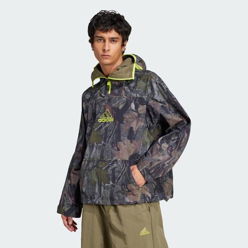 adidas Camo Jacket - Olive Strata - JD5417