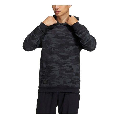 adidas Camouflage Kangaroo Pocket Hooded Long Sleeves Hoodie Black - HG3235