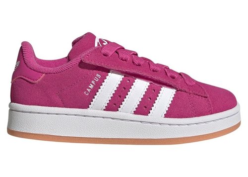 adidas Campus 00s Comfort Closure Camp - Semi Lucid Fuchsia/Cloud White/Gum - JR7420