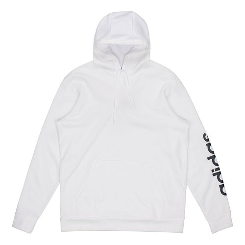 adidas Casual Hooded Fleece Lined Pullover White - Multi-Color - FL4833