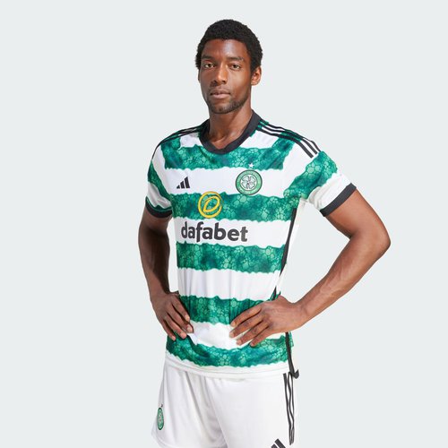 adidas Celtic FC 23/24 Home Jersey - White/Team Green - HY3343