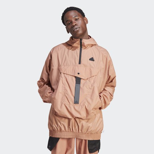 adidas City Escape Premium Windbreaker - Clay Strata - IA0013