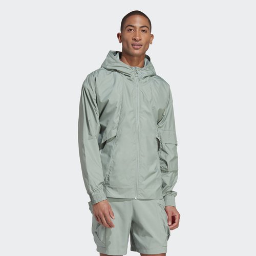 adidas City Escape Windbreaker - Silver Green - IC6732