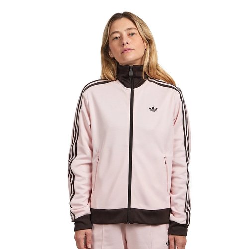 adidas Classic Track Top - Sandy Pink/Aurora Coffee - KC6854