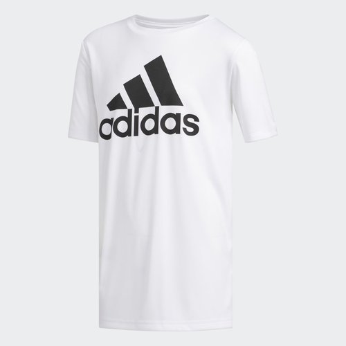 adidas Climalite Badge of Sport Tee - White - CM5176