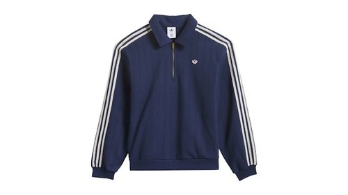 adidas Clot Crew By Edison Chen Sweatshirt - Night Indigo - JM7097