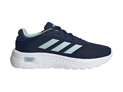 adidas Cloudfoam Comfy - Dark Blue/Halo Mint/Cloud White - IH6127