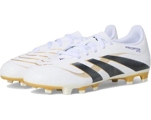 adidas Predator Club FG/MG Road to Glory Pack - Cloud White/Core Black/Gold Metallic - JH8870