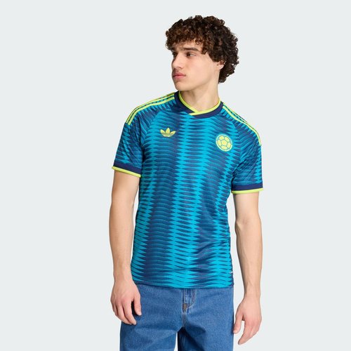 adidas Colombia 26 Away Jersey - Team Navy Blue 2/Mystery Petrol - JL6974