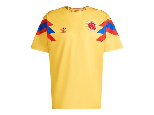 adidas Colombia Away 1990 Jersey - Bold Gold