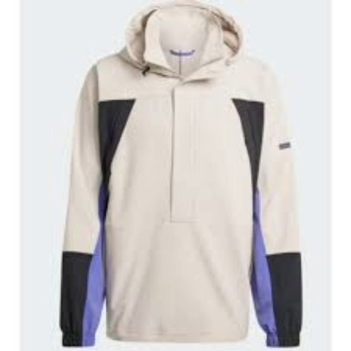adidas Colorblock Anorak Asia Sizing - White/Purple - JF2855