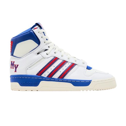 adidas Conductor High | White | Size 8.5 - Cloud White/Royal Blue/Core White - ID2203