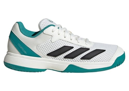 adidas Courtflash - Cloud White/Pure Teal/Off White - JH5123