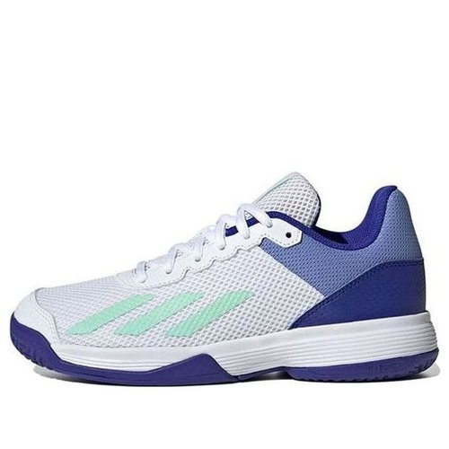 adidas Courtflash Tennis - Cloud White/Pulse Mint/Lucid Blue - HP9715