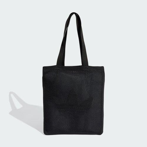 adidas Crochet Tote Bag - Black - KD1002