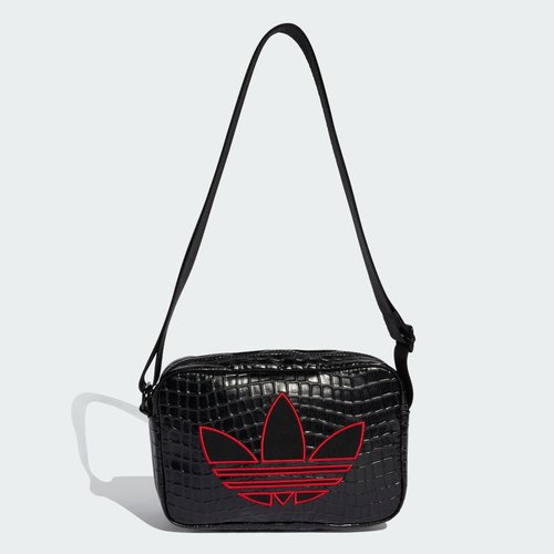 adidas CROCO MINI AIRLINER Bag - Black - KE0685