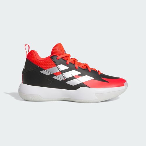 adidas Cross 'Em Up Select 'Red Black White' - Cloud White/Silver Metallic/Crystal White - JQ3895