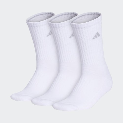 adidas Cushioned Crew Socks 3 Pairs - White/Clear Onix - GB4203
