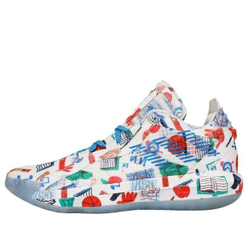 adidas Dame 6 - White - FX4484