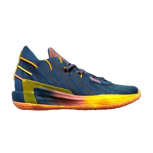 adidas Dame 7 - Navy Blue/Orange/Gold - FX7086
