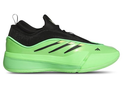 adidas Dame 9 | Green | Size 4 - Screaming Green/Core Black/Pulse Lime - JR2508