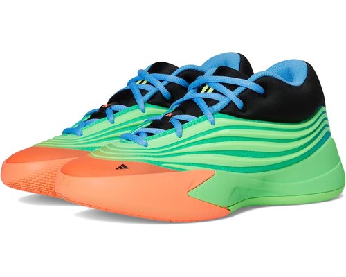 adidas Dame X - Lime Burst/Signal Coral/Blue Burst - JP8635