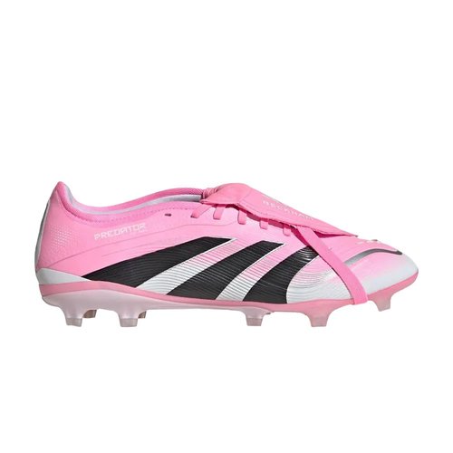 adidas David Beckham x Predator Pro Foldover Tongue FG - Beam Pink/Core Black/Cloud White - JS4464