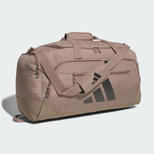 adidas Defender 5 Medium Duffel Bag - Chalky Brown/Grey - JK5334