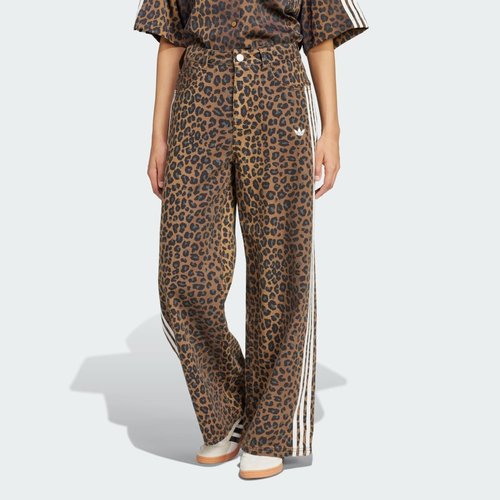adidas Denim Loose Pants - Multicolor/Bronze Strata - KA2680