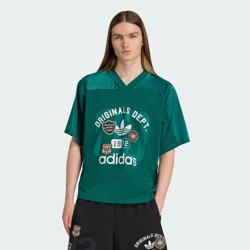 adidas Dept. Graphic Mesh Jersey - Collegiate Green - KD6251