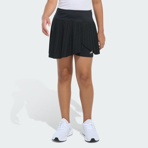 adidas Detached Waistband Woven Pleated Skort - Black - JK0583