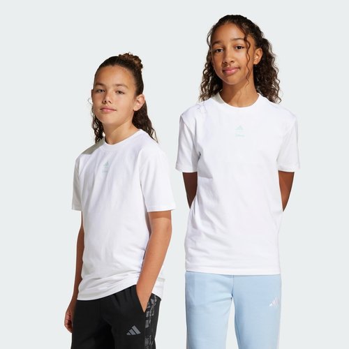 adidas Disney Lilo & Stitch Graphics Tee - White/Semi Flash Aqua - JD4557