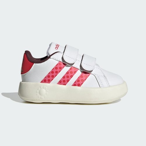Disney x adidas Grand Court 2.0 I - Cloud White/Pink Fusion/Pure Ruby - IH6309