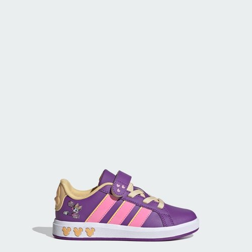 adidas Disney Minnie Mouse Grand Court - Active Purple/St Tropic Bloom/Cloud White - JS2347