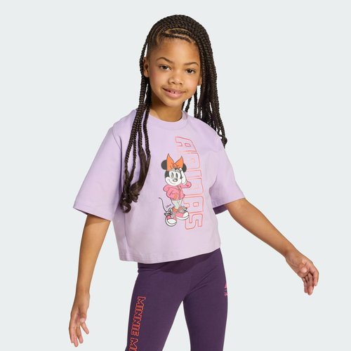 adidas Disney Minnie Mouse Tee - Powder Plum/Lucid Pink - JM0830
