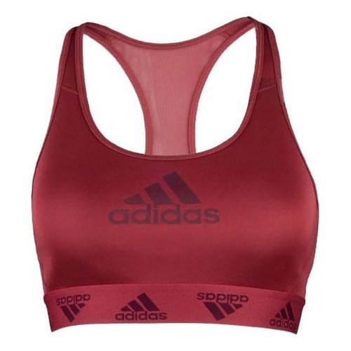 adidas Don't Rest Alphaskin Badge of Sport Bra 'Red' - Red - GC8176